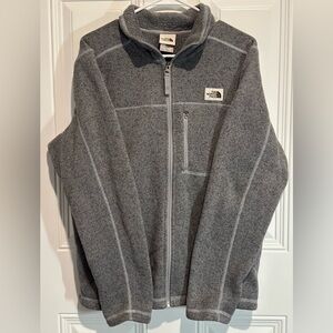 The North Face Charcoal Gray Fleece Jacket